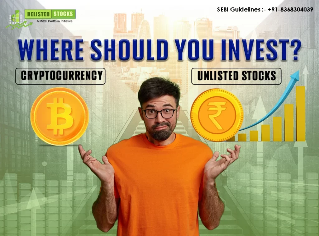 Where should You Invest? Cryptocurrency or Unlisted Shares
